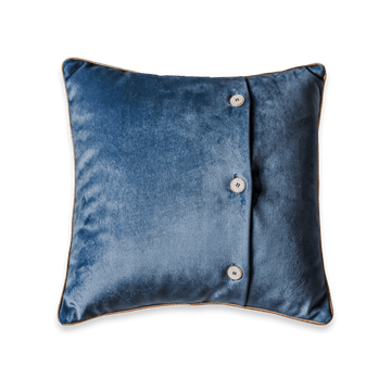 Plain Blue Cushion